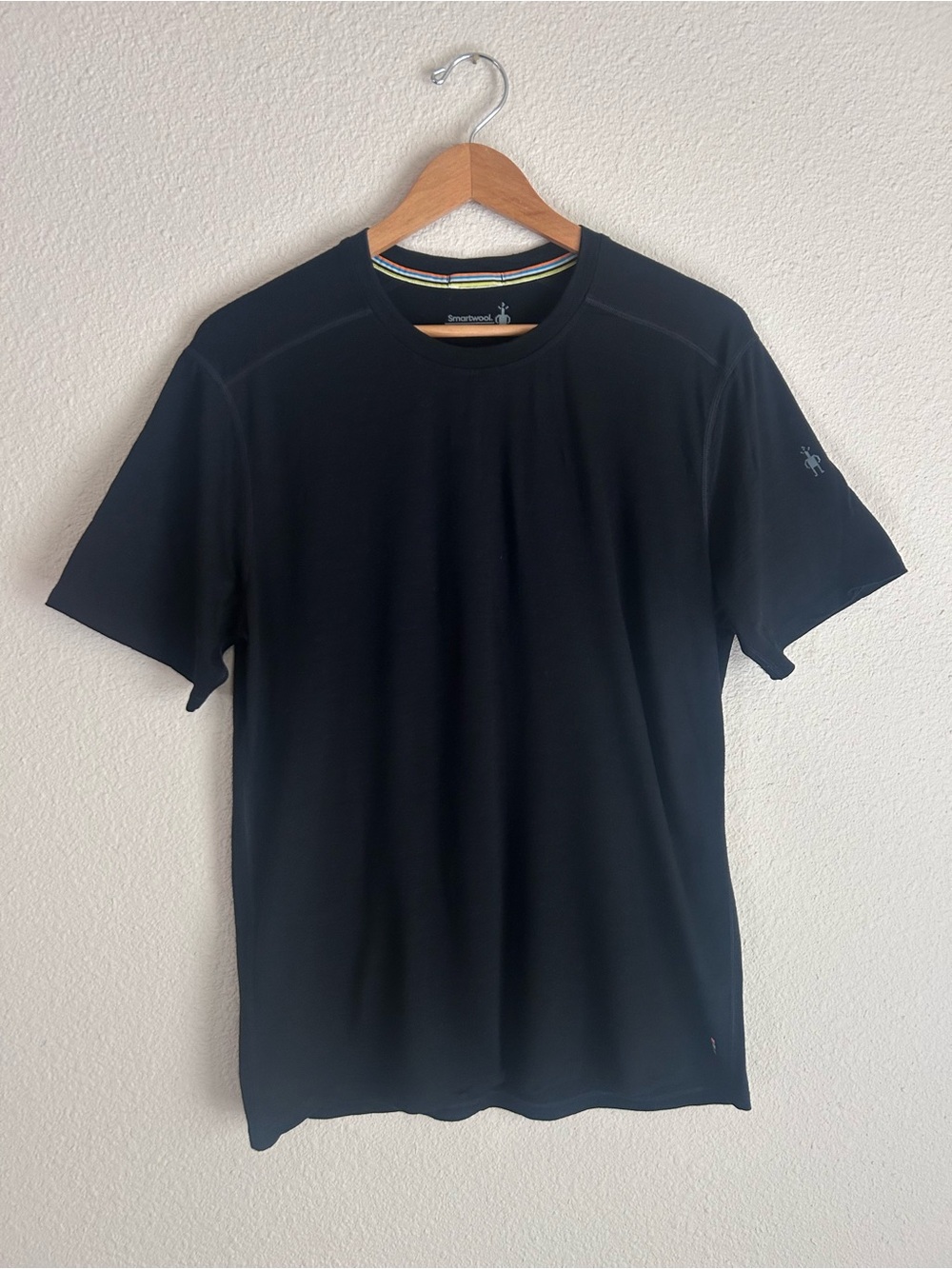 Smartwool Classic All-Season Merino T-Shirt - Men's large in black